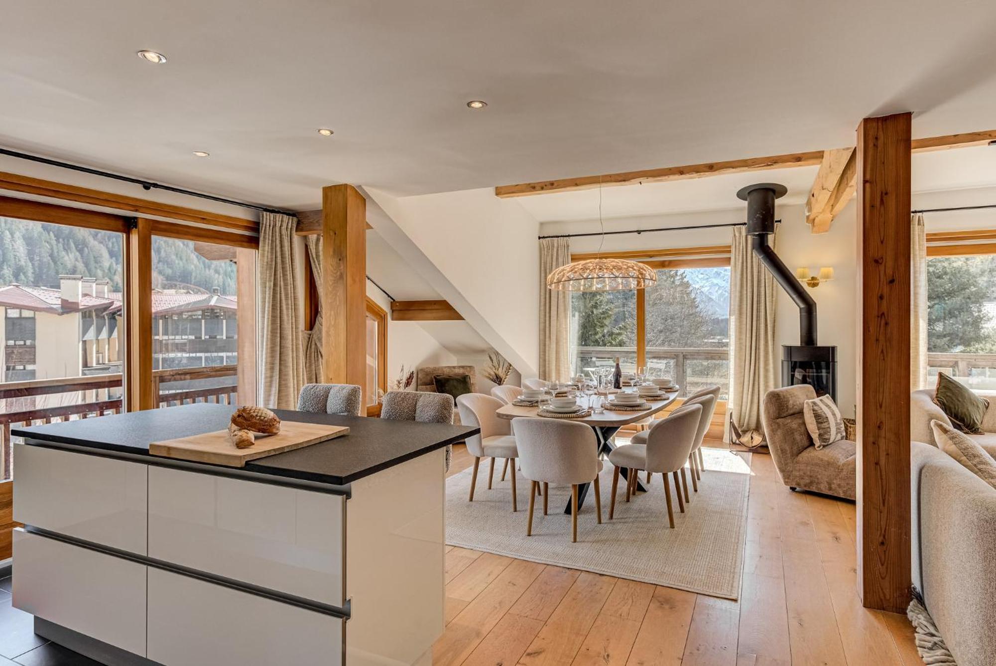 Les Melees Apartments - Alpes Travel - Argentiere Chamonix Ngoại thất bức ảnh